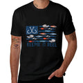 Keepin It Reel Fishing Lure Fisherman Bass Fishing  Wrinkle-resistant T-Shirt