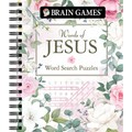 Brain Games - Words of Jesus Word Search Puzzles (320 Pages)