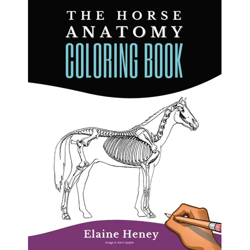 Horse Anatomy Coloring Book For Adults - Self Assessment Equine Coloring Workbook: Test Your Knowledge - For Equestrians & Veterinary Students