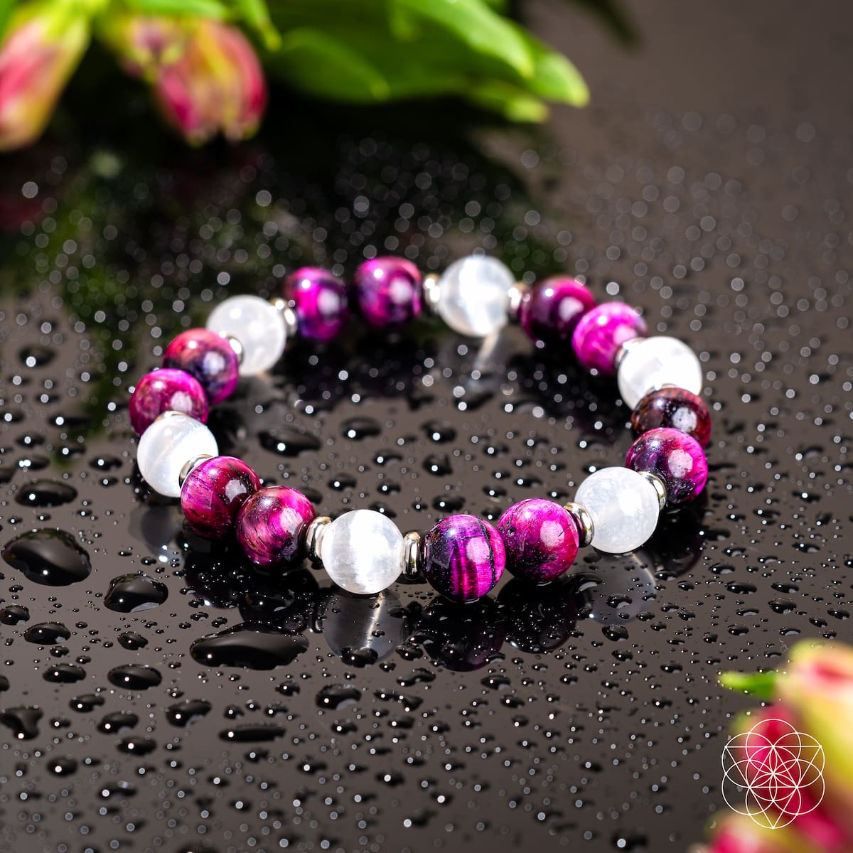 Pink Galaxy Tiger’s Eye Bracelet - Shape Your Future
