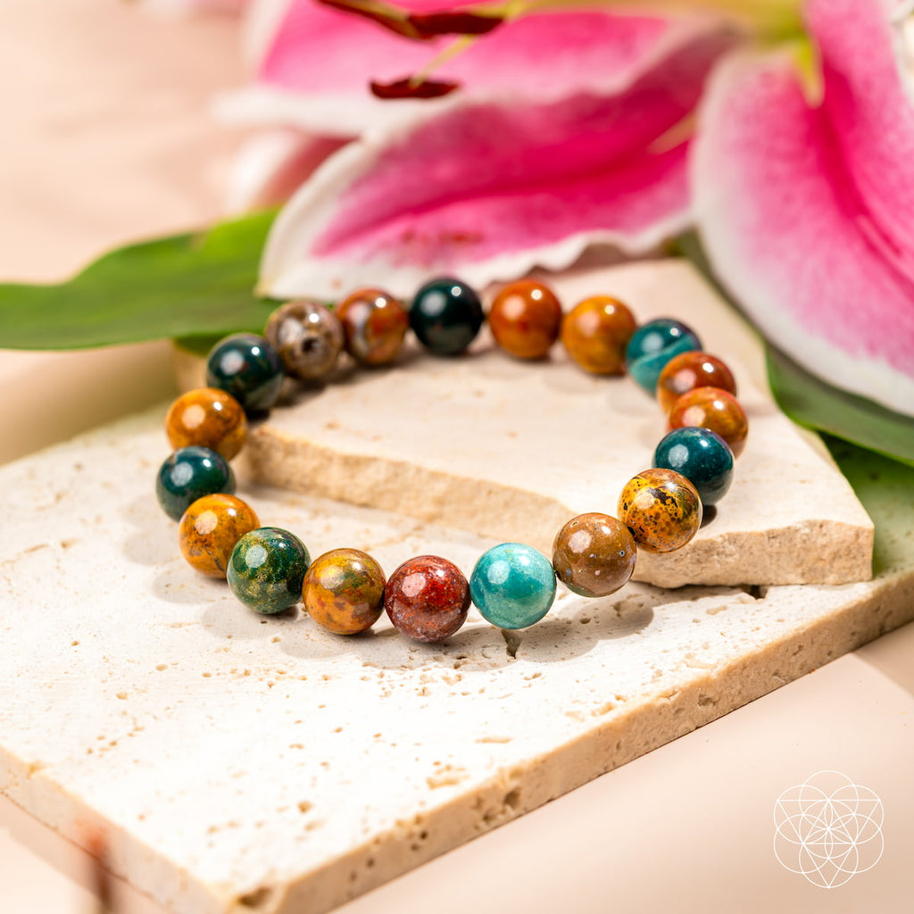 Ocean Jasper Bracelet - Quiet My Mind