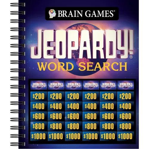 Brain Games - Jeopardy! Word Search
