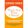 That's Not What I Meant!: How Conversational Style Makes or Breaks Relationships