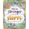 Inspirational Coloring Book for Adults: 50 Motivational Quotes & Patterns to Color - A Variety of Relaxing Positive Affirmations for Adults & Teens