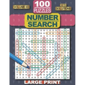 Number Search Puzzle Book: 100 Number Search Puzzles for Adults, Teens and Seniors, 8.5" x 11" Large Print-Edition, with Solutions, Volume 3 (Sea