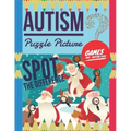 Autism Puzzle Picture: Spot the Difference, Games for Autism Kids, Hidden pictures for kids, 6 differences between two pictures with answers,