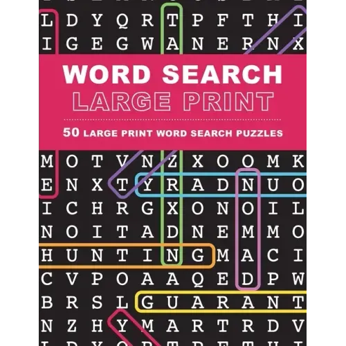 Large Print Word Search Puzzles: 50 Extra-Large Print Word Search Puzzles
