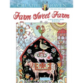 Creative Haven Farm Sweet Farm Coloring Book