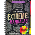 Scratch & Sketch Extreme Mandalas (Trace Along)