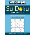 New York Post Difficult Su Doku: The Official Utterly Adictive Number-Placing Puzzle