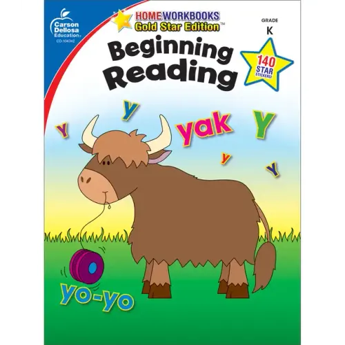 Beginning Reading, Grade K: Gold Star Edition Volume 3