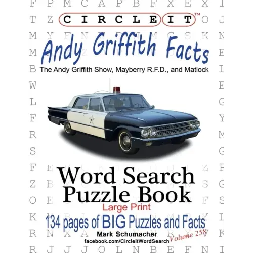 Circle It, Andy Griffith Facts, Word Search, Puzzle Book