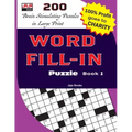 WORD FILL-IN Puzzle Book 2