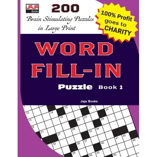 WORD FILL-IN Puzzle Book 2