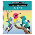 Brain Games - Sticker by Number: Birds