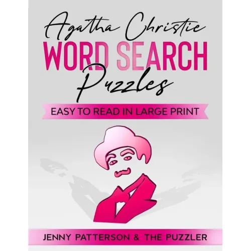Agatha Christie Word Search Puzzles: Easy to Read in Large Print