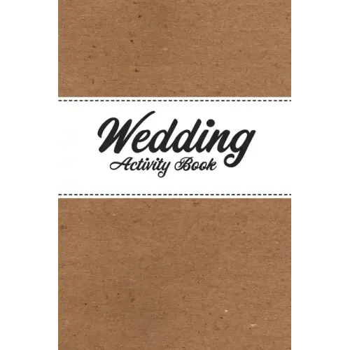 Childrens Wedding Activity Book- Kids Wedding Activities