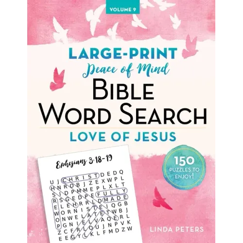 Peace of Mind Bible Word Search Love of Jesus