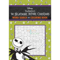 Disney Tim Burton's the Nightmare Before Christmas Word Search and Coloring Book