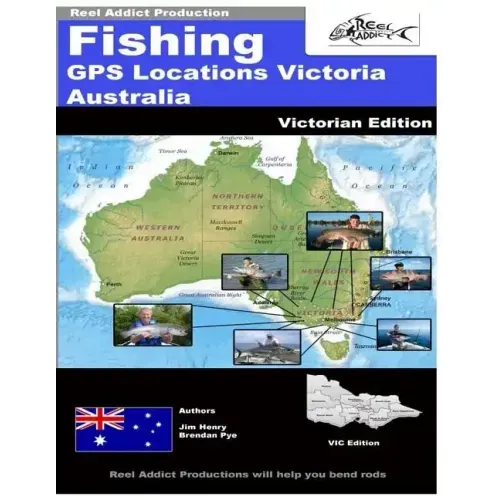 Fishing GPS Locations Victoria Australia: GPS Markers Fishing Australia