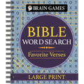 Brain Games - Bible Word Search: Favorite Verses - Large Print