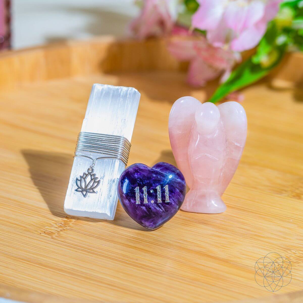 11:11 Blessed Car Crystal Kit - I Am Very Lucky -