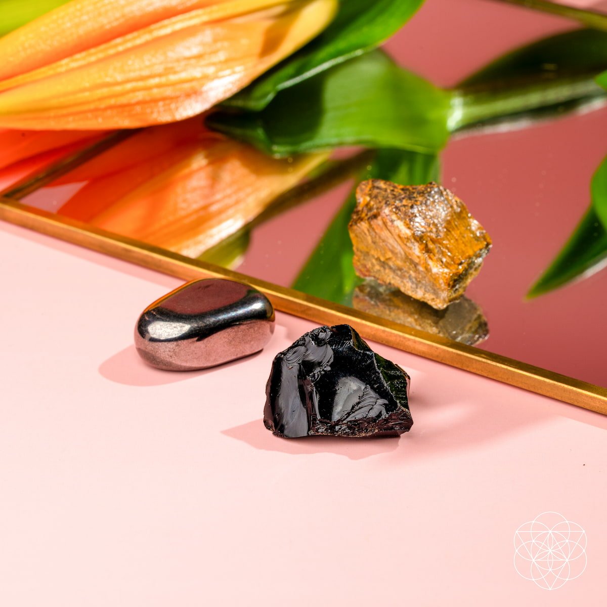 Triple Protection Trio - Obsidian, Tiger's Eye & Hematite