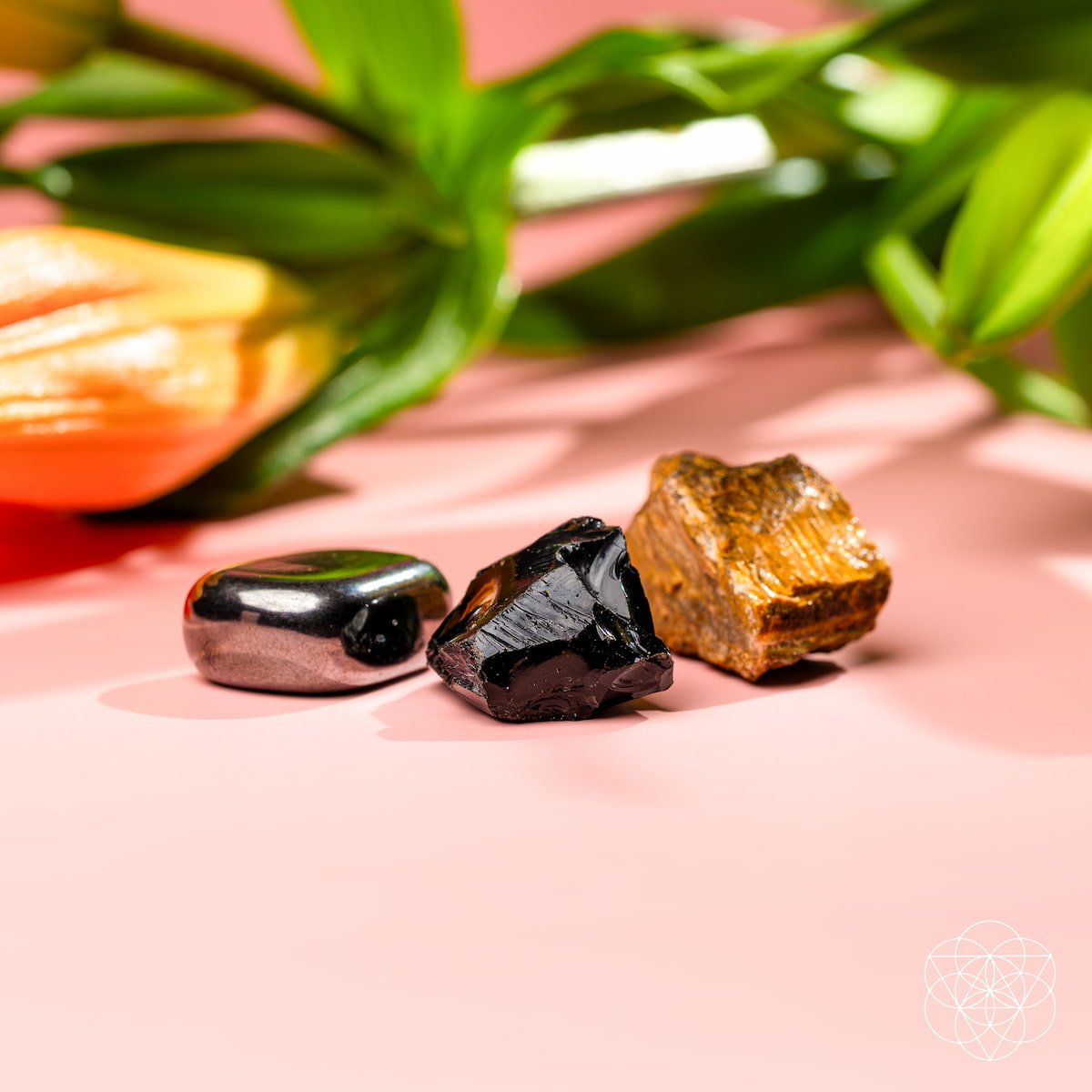 Triple Protection Trio - Obsidian, Tiger's Eye & Hematite