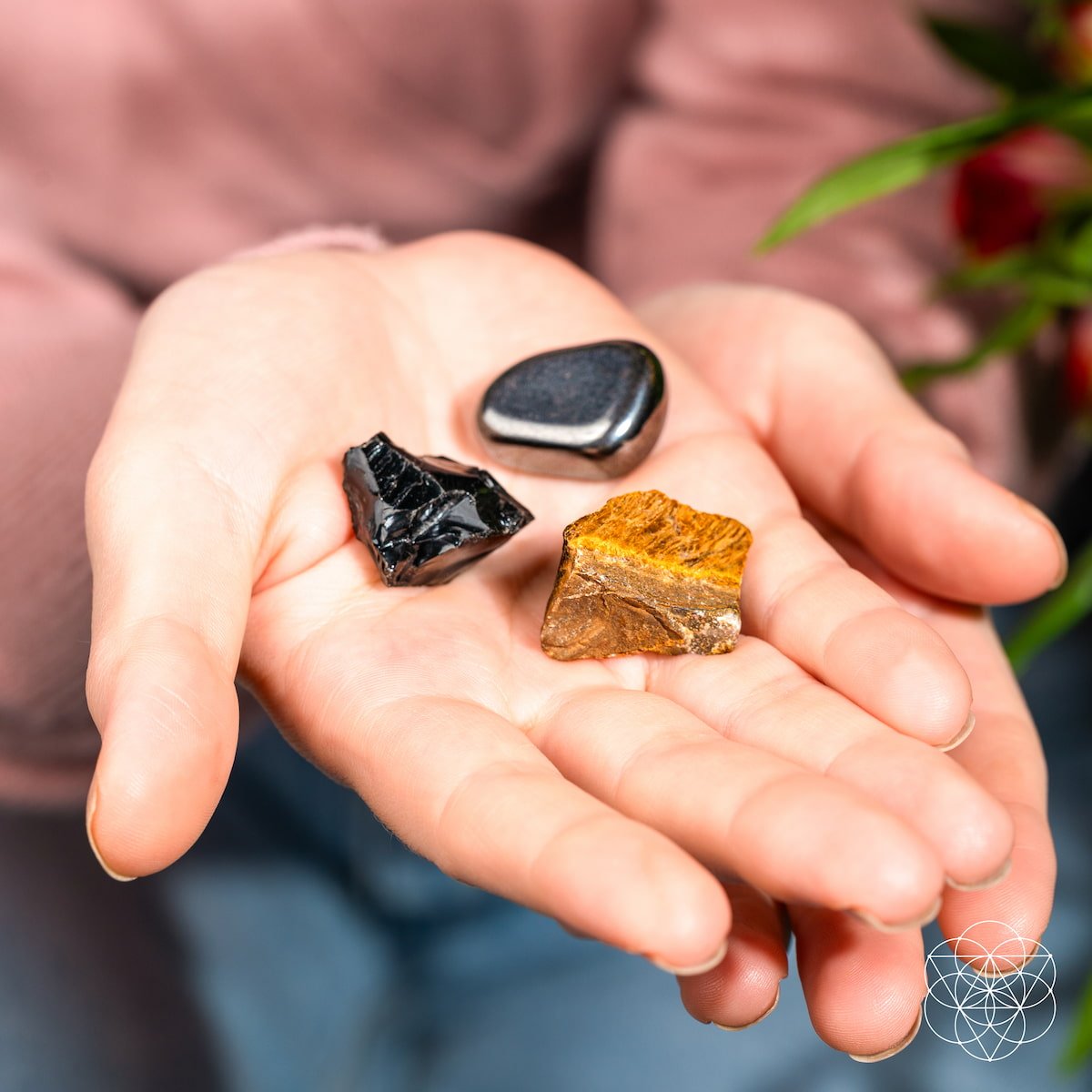 Triple Protection Trio - Obsidian, Tiger's Eye & Hematite